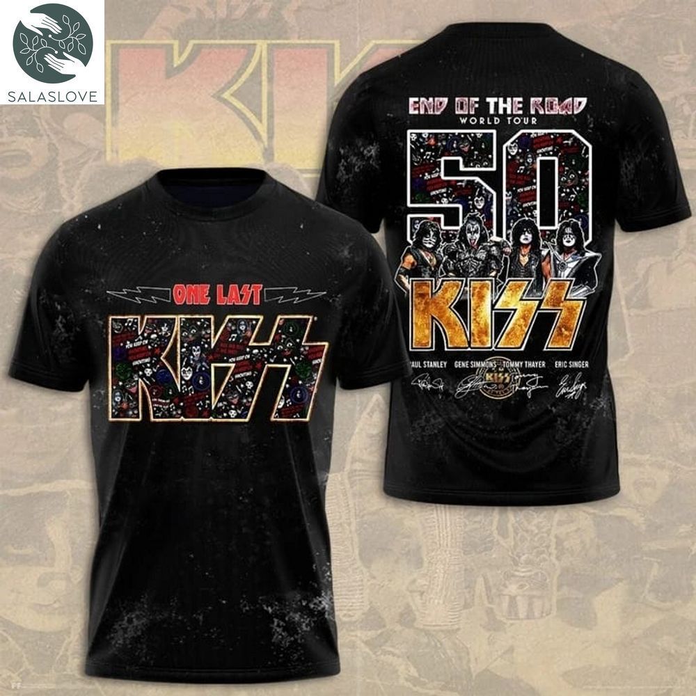 KISS Rock Band 3D T-Shirt For Fan Lover HT100724
