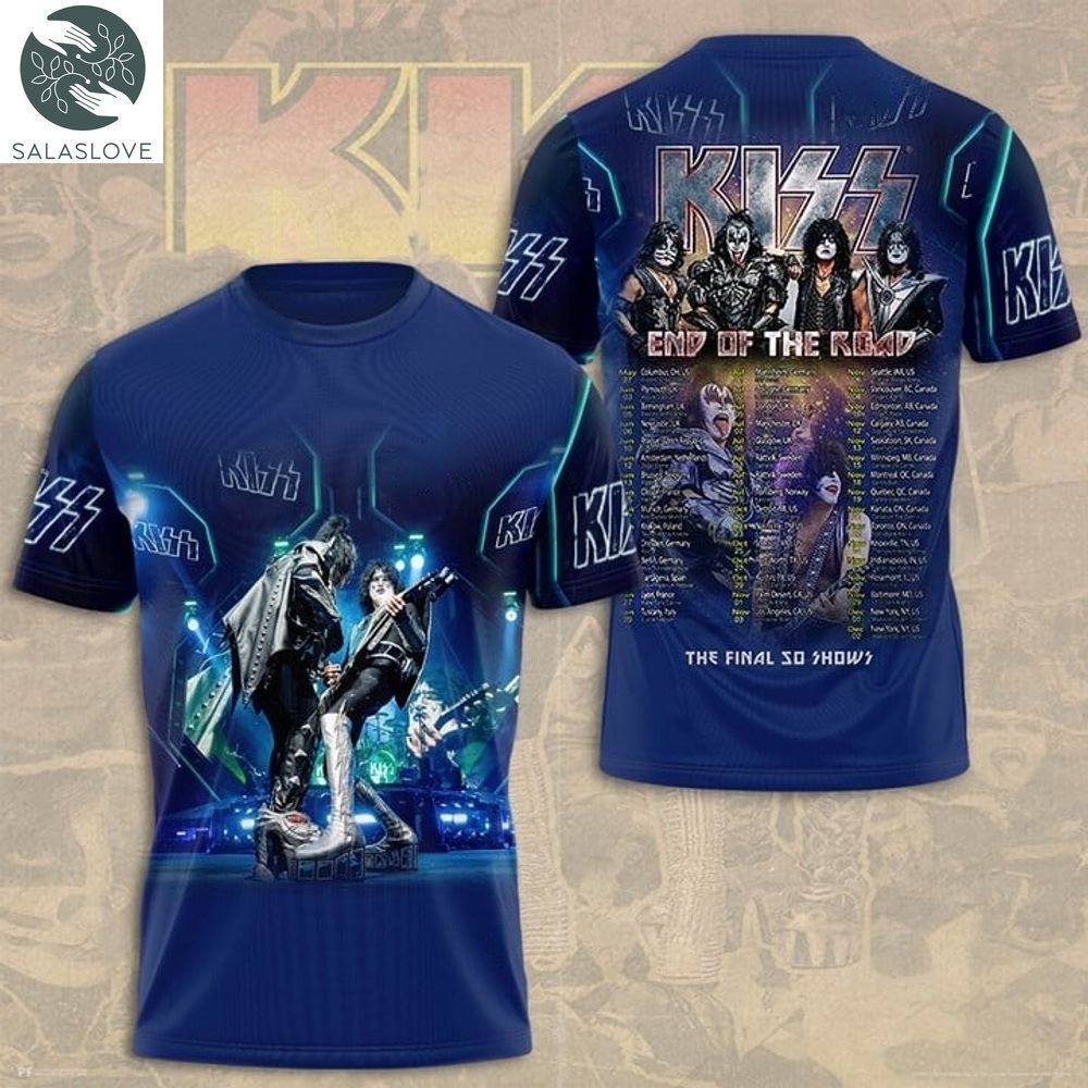 KISS Rock Band 3D T-Shirt For Fan Lover HT100725
