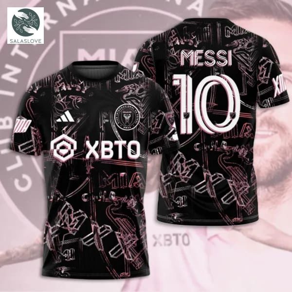 Lionel Messi x Inter Miami 3D T-shirt TY010704