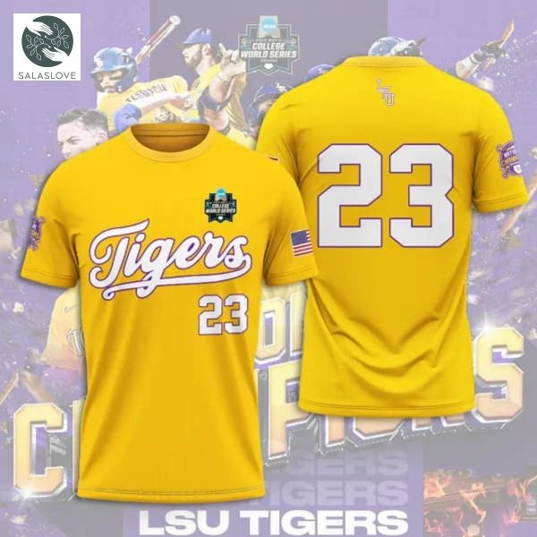 LSU Tigers Baseball 3D T-shirt TY010706