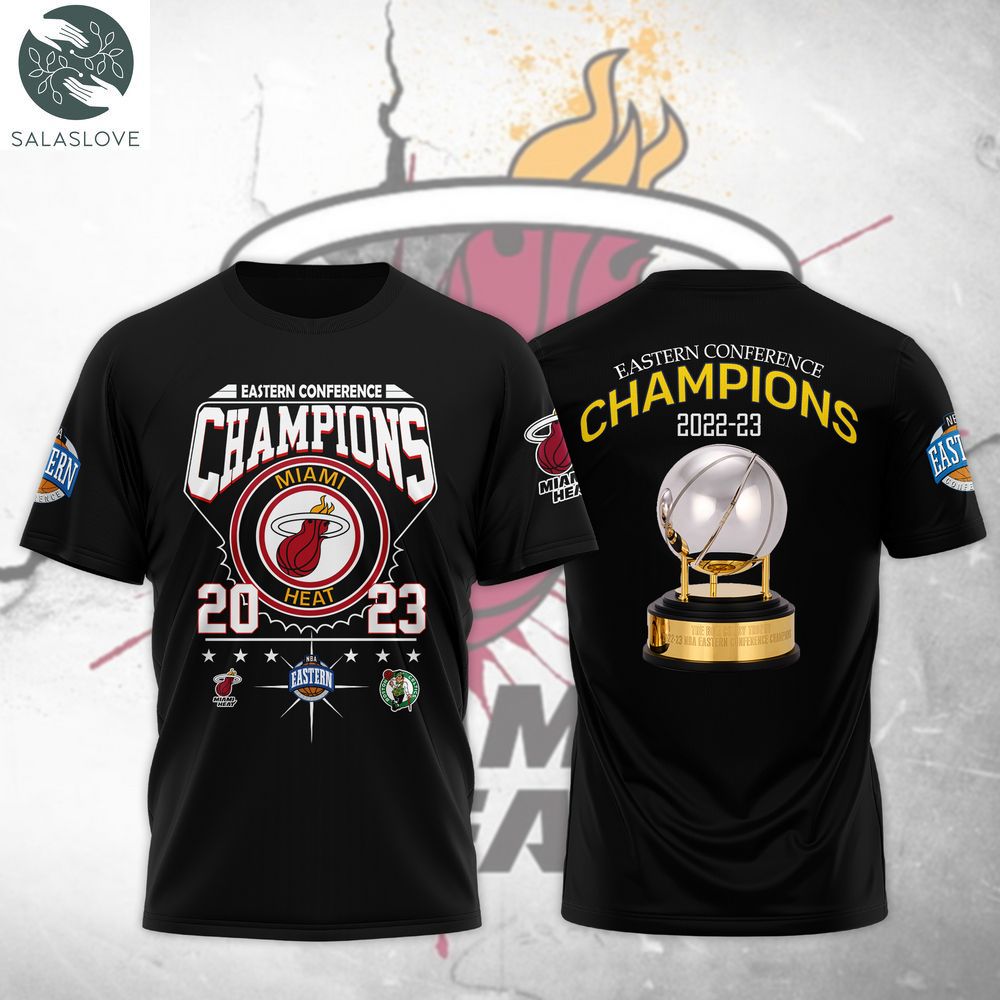 Miami Heat Champs Eastern Conference 2023 Unisex Tshirt HT050720

