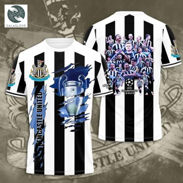 Newcastle United 3D T-shirt TY010708