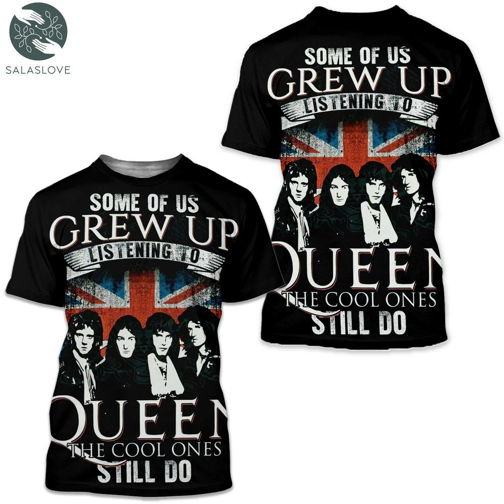 Queen Band Freddie Mercury 3D Print T-Shirt HT190730

