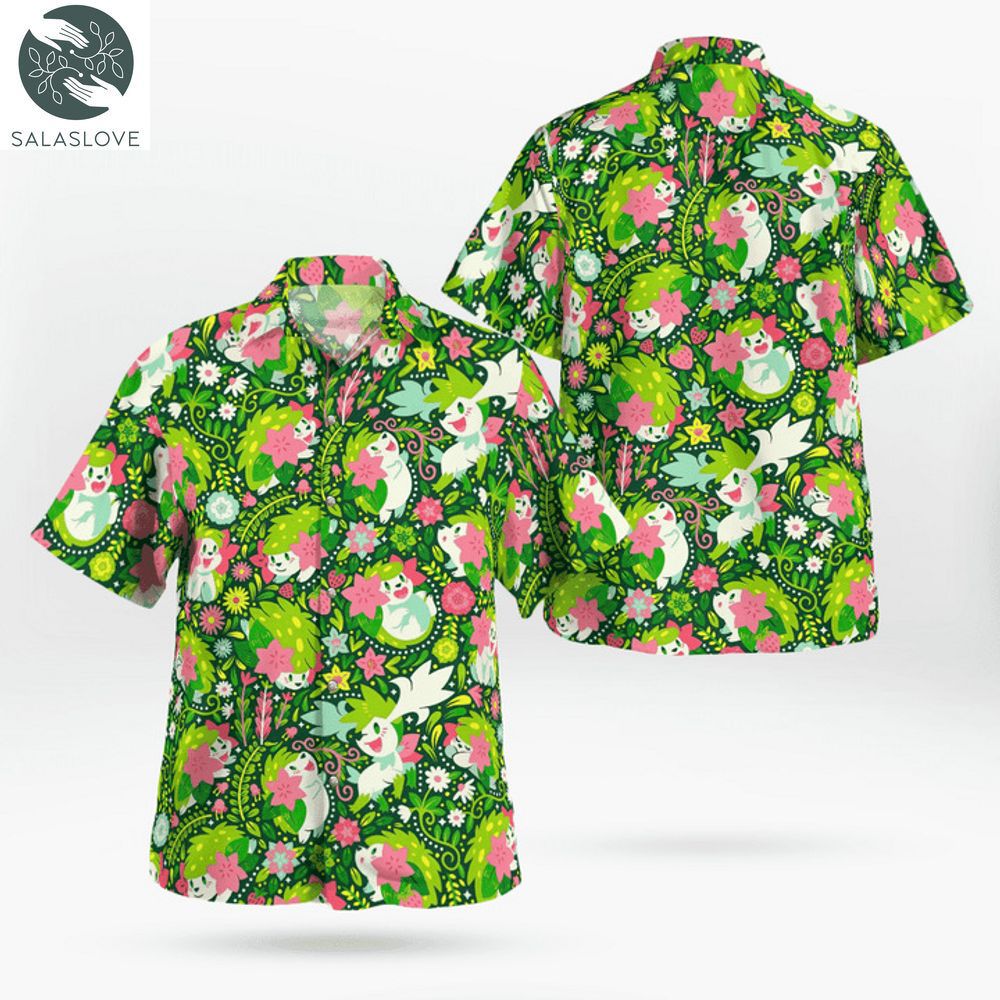 Shaymin Pokemon Hawaiian Shirt For Fan HT160712
