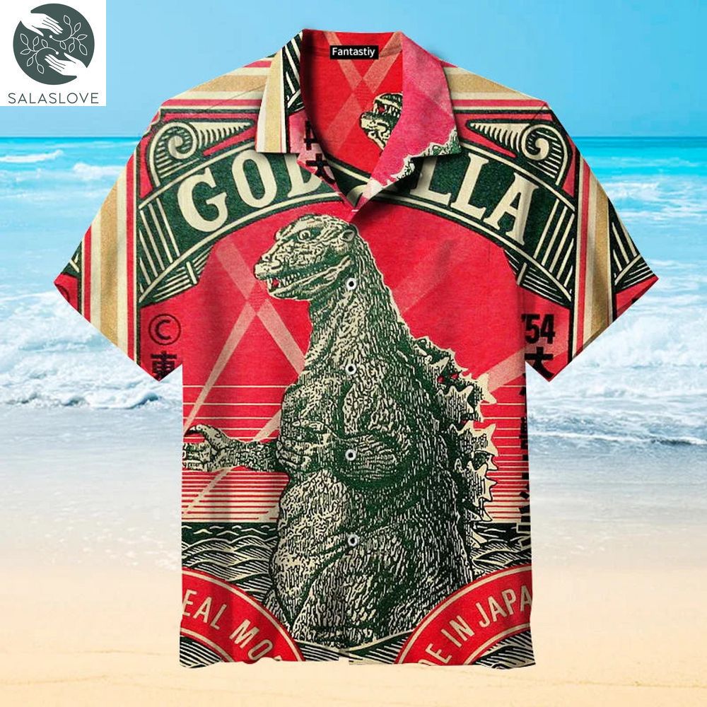 Toho Godzilla Hawaiian Shirt For Fan HT140727


