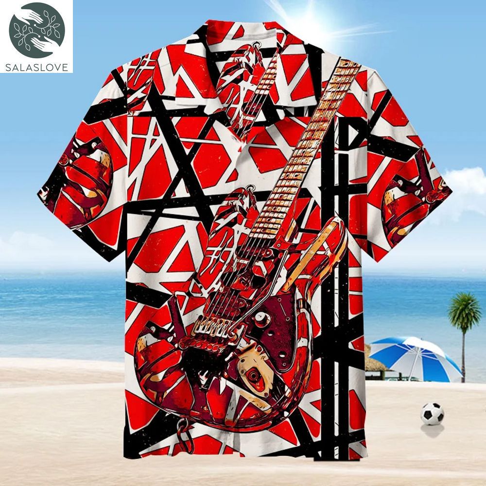 Van Halen Retro Summer Unisex Hawaiian Shirt For Fan HT140729
