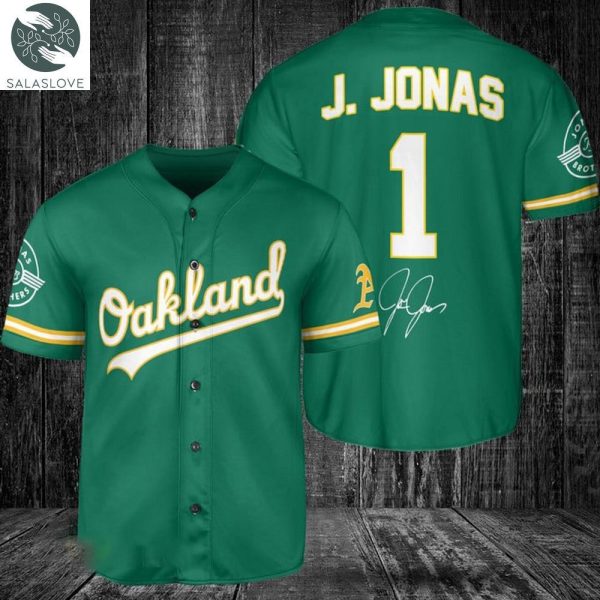Oakland Athletics J. Jonas Baseball Jersey Ht080820
