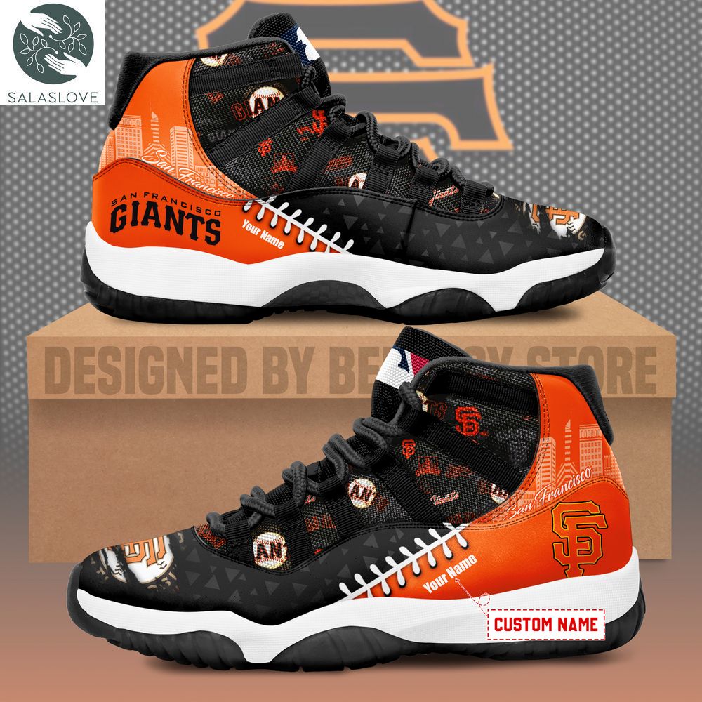 San Francisco Giants Custom Jordan 11 For Fan HT210824
