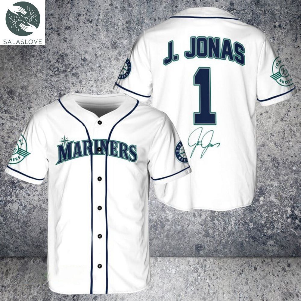 Seattle Mariners J. Jonas Baseball Jersey Ht080826


