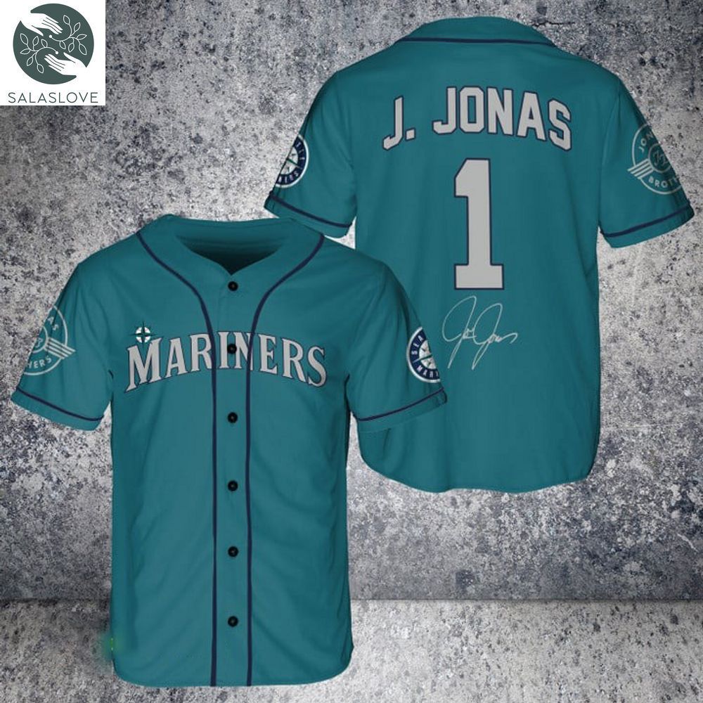 Seattle Mariners J. Jonas Baseball Jersey Ht080827

