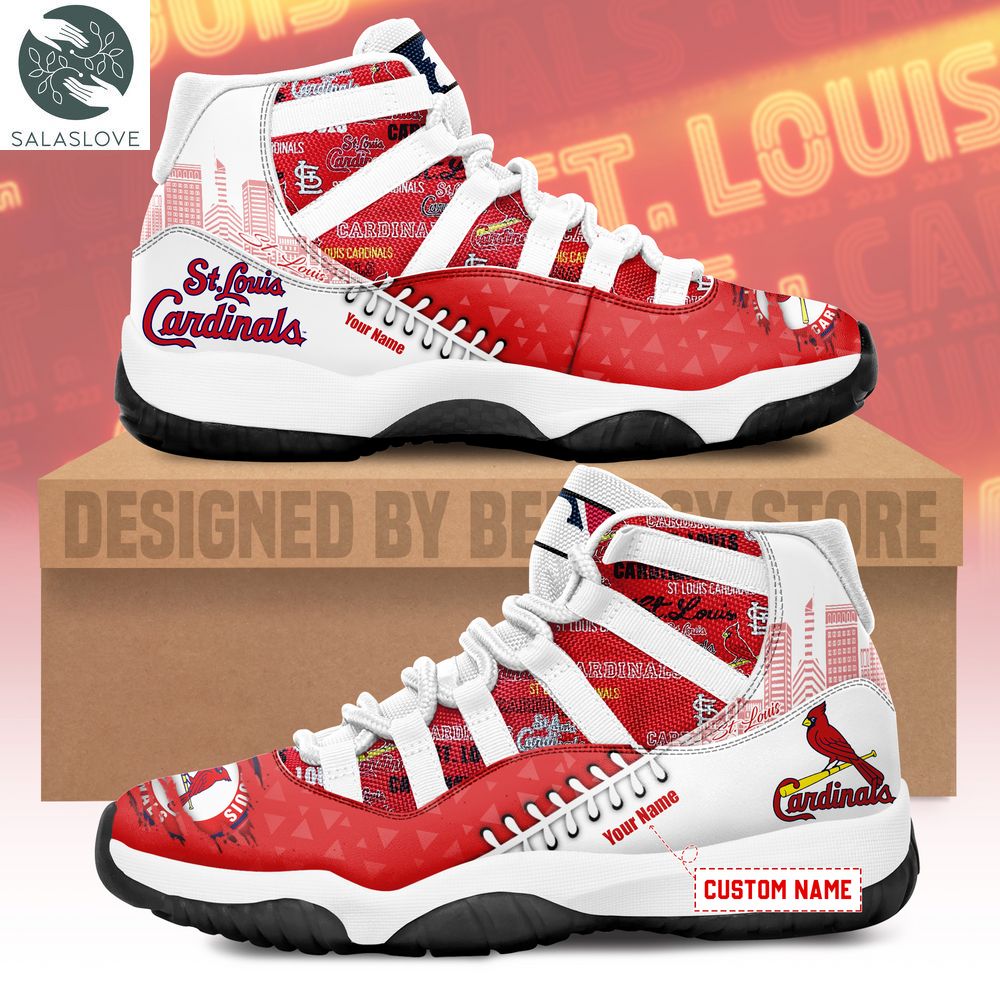 St. Louis Cardinals Custom Jordan 11 For Fan HT210826