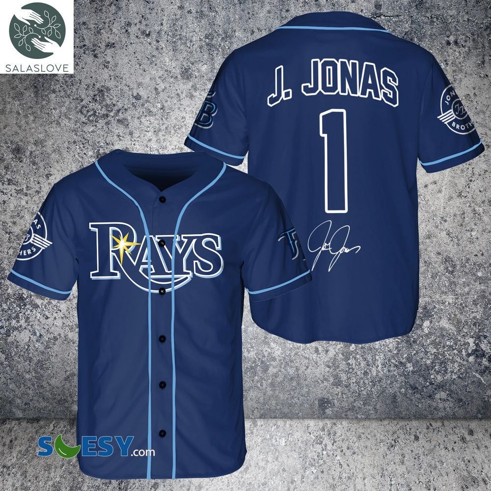 Tampa Bay Rays J. Jonas Baseball Jersey Ht080828
