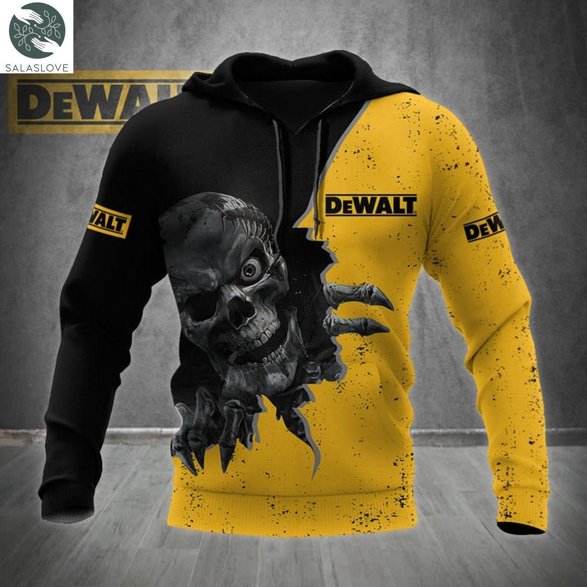 DeWalt Skull 3D Hoodie TY020904