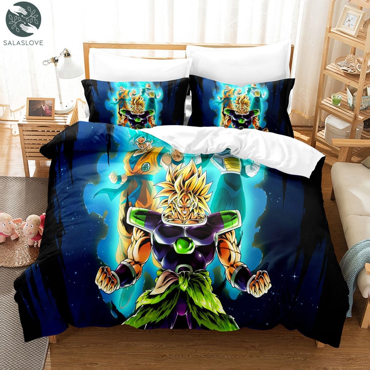 Dragon Ball Goku Duvet Cover Bedding Sets For Boys Kids Teens TY010922