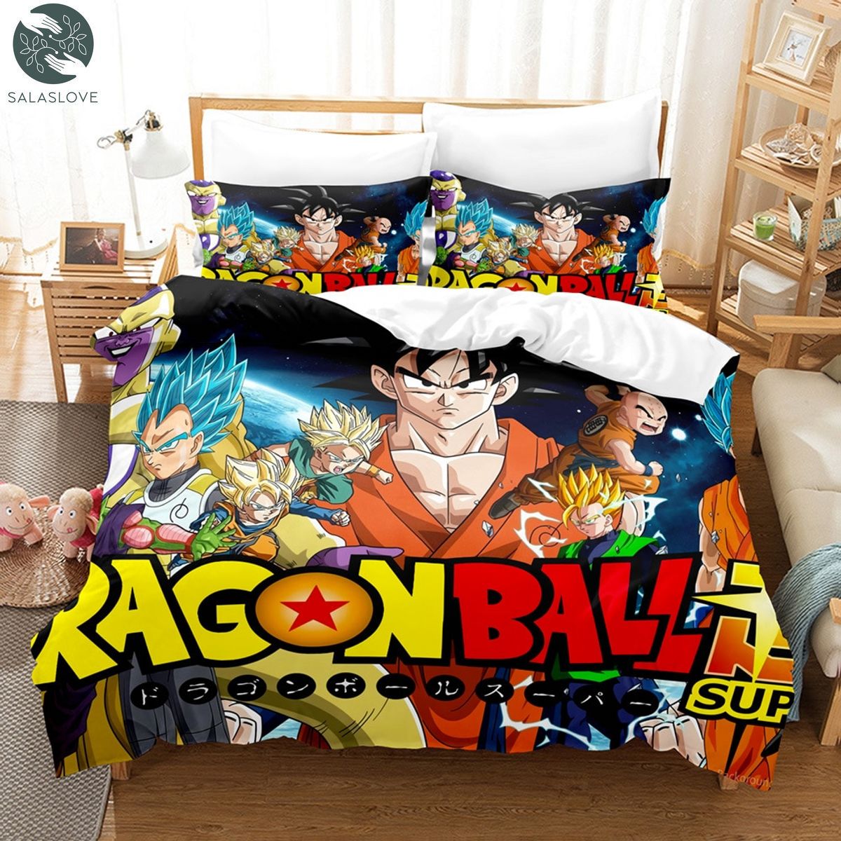 Dragon Ball Goku Duvet Cover Bedding Sets For Boys Kids Teens TY010925