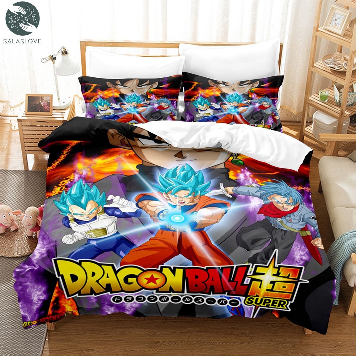 Dragon Ball Goku Duvet Cover Bedding Sets For Boys Kids Teens TY010926