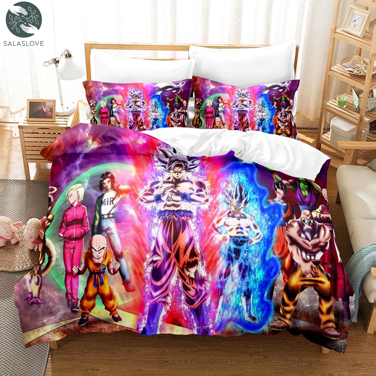 Dragon Ball Goku Duvet Cover Bedding Sets For Boys Kids Teens TY010933