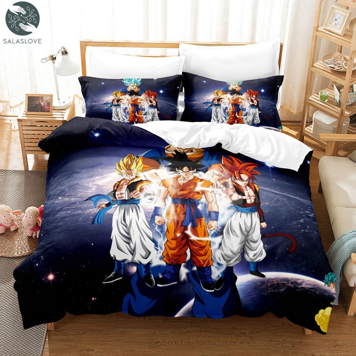 Dragon Ball Goku Duvet Cover Bedding Sets For Boys Kids Teens TY010936