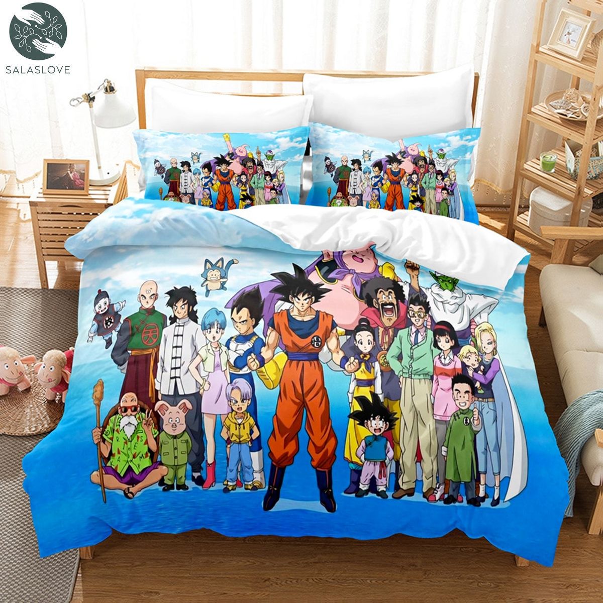 Dragon Ball Goku Duvet Cover Bedding Sets For Boys Kids Teens TY010938